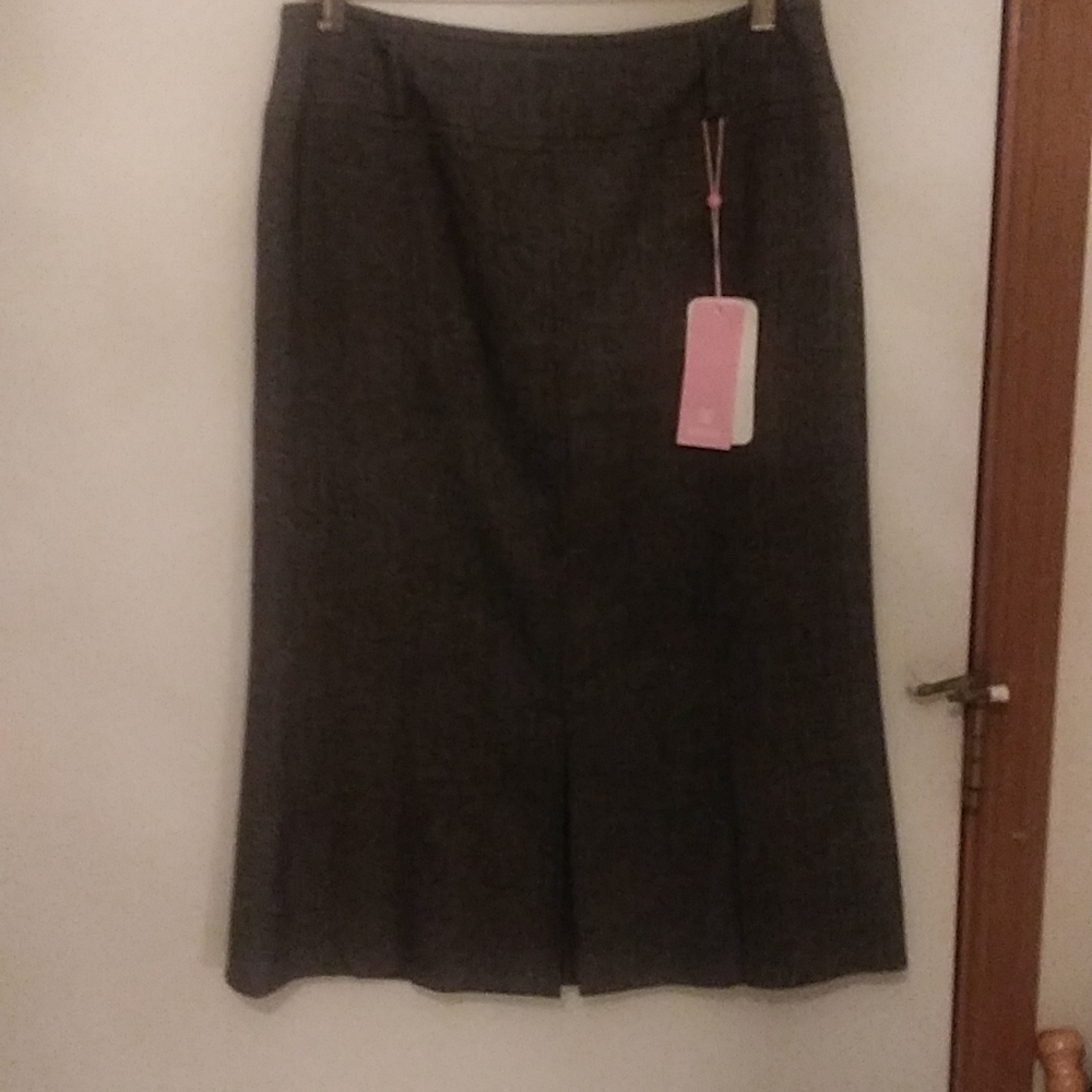 Basler Tweed Pleat Skirt